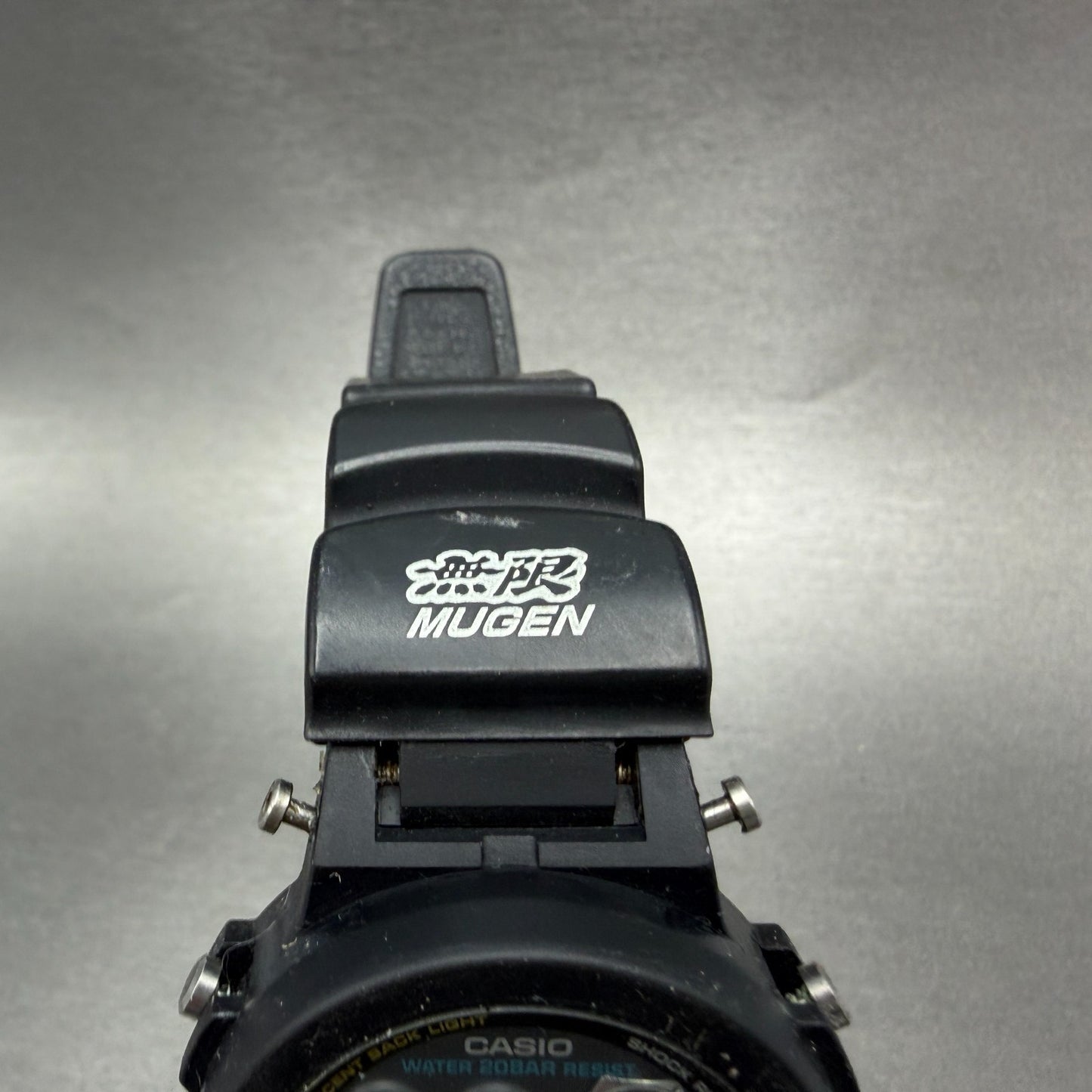 Casio Mudman DW-8400 Honda Watch Men 42mm Digital Black Alarm Chrono New Battery4