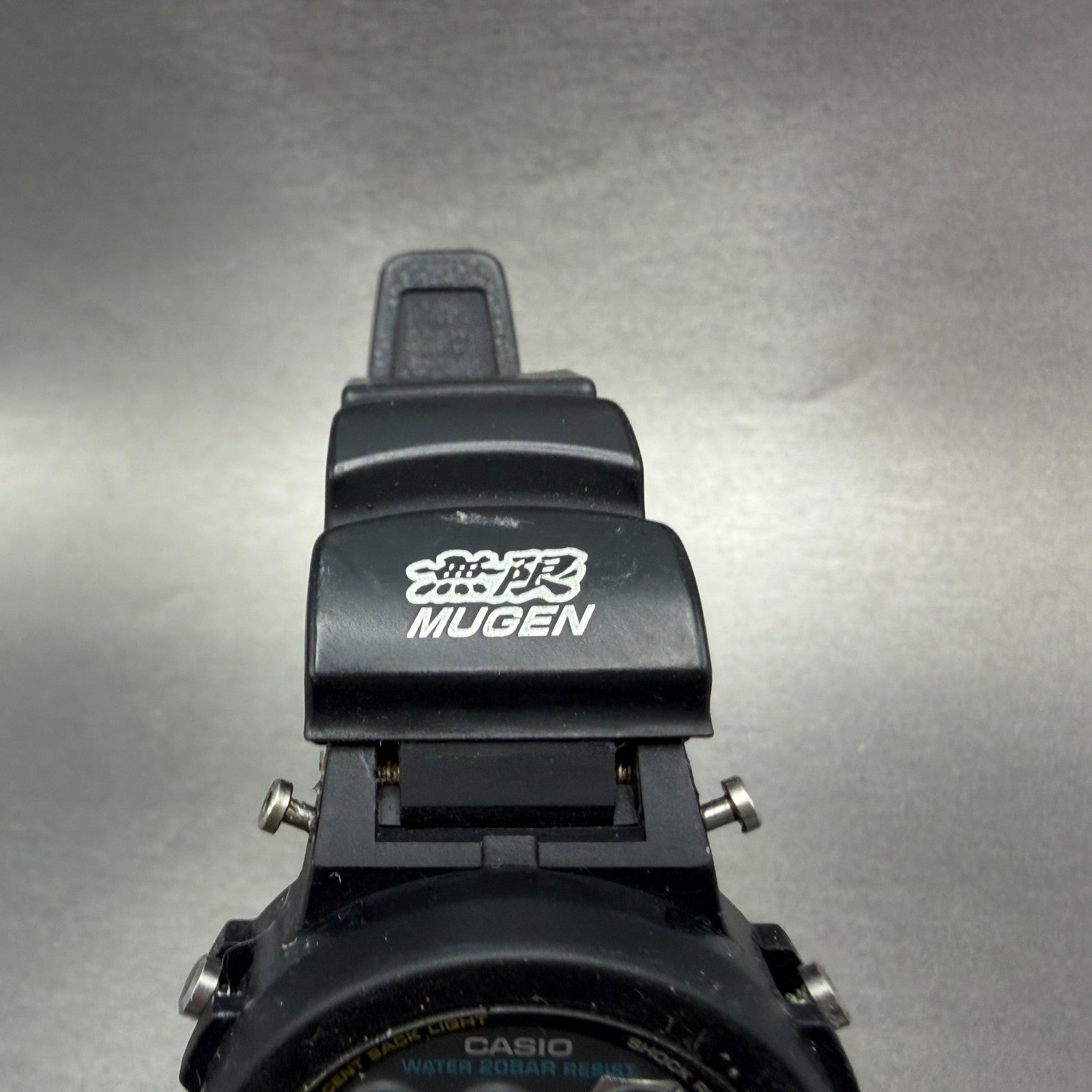 Casio Mudman DW-8400 Honda Watch Men 42mm Digital Black Alarm Chrono New Battery4
