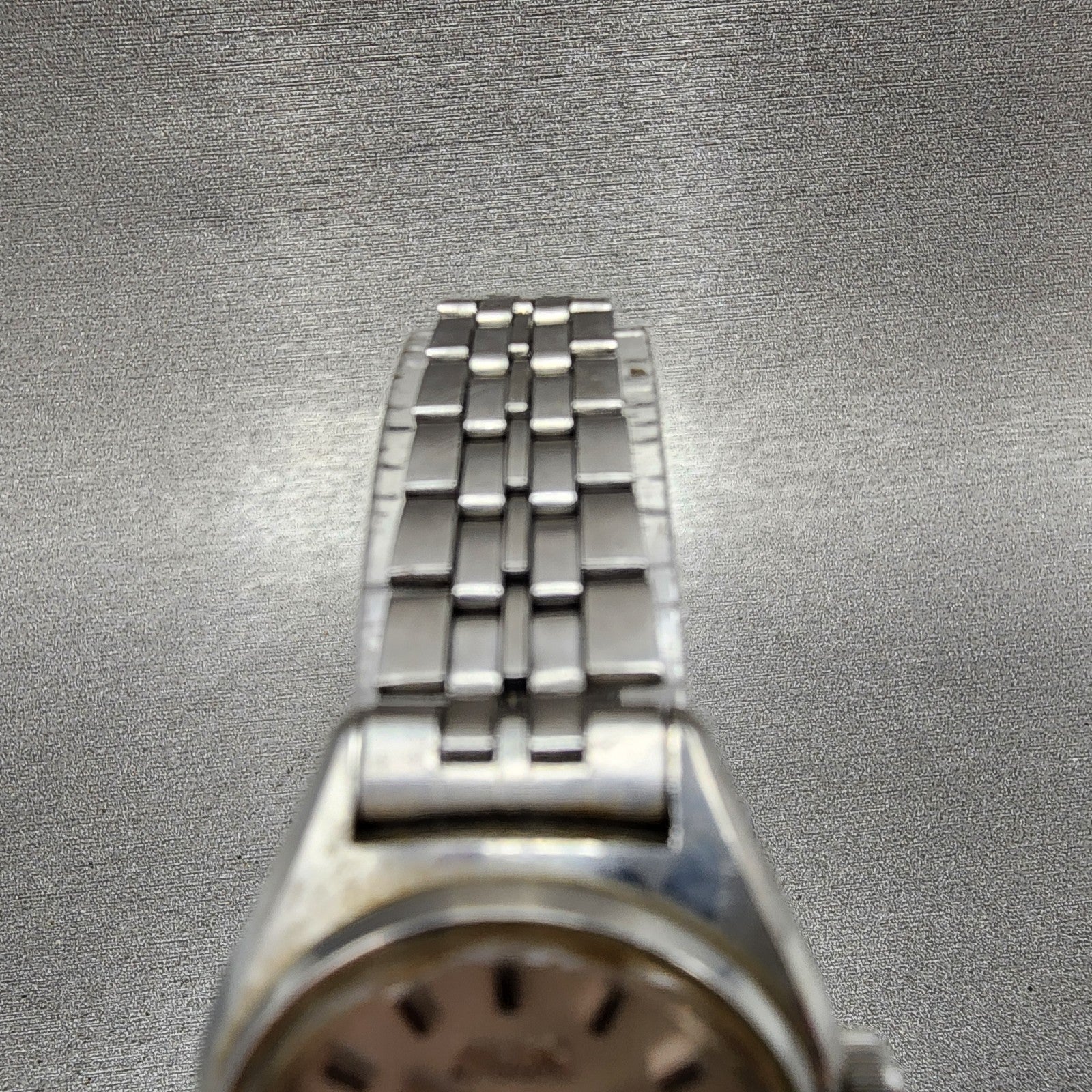Seiko Automatic Watch Women 25mm Silver Dial Silver Tone Daydate 22060180 Runs3