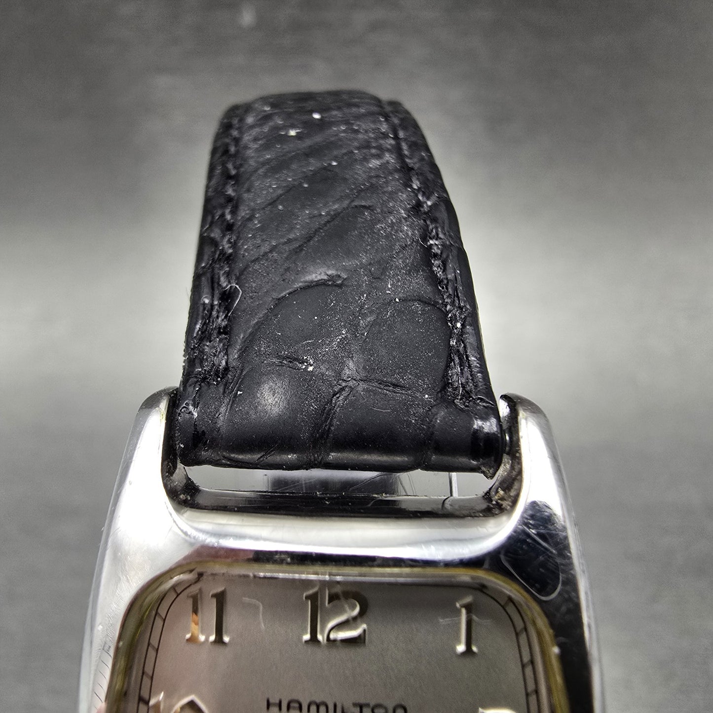 Hamilton Boulton Watch Men 24mm Silver Dial Silver Small Seconds 6265 New Batt4