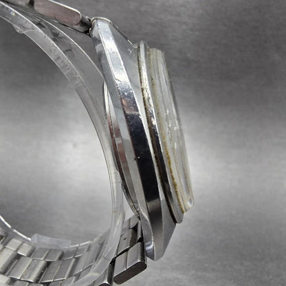 Seiko 5 DX Watch Men 36mm Silver Dial Steel Daydate Round 6106-7000 Automatic3