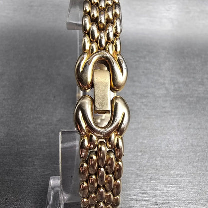 Citizen Watch Women 17mm MOP Dial Gold Tone Hexagon 5920-S45555 New Battery VTG7