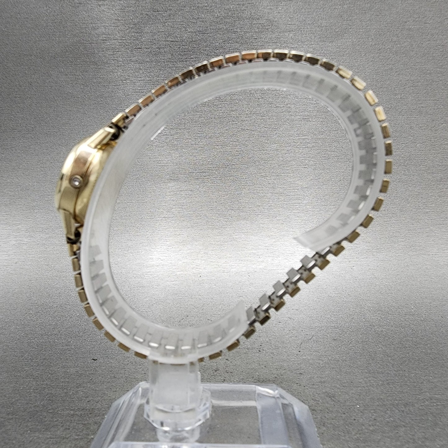 Omega De Ville Watch Women 20mm Gold Dial 10K Gold Filled Round 5910040 New bat6