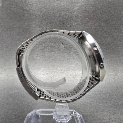 Casio Watch Men 34mm Silver & Blue Digital Watch Alarm Chronograph 95QR-31 PARTS8