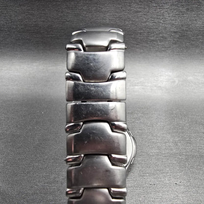 Citizen Elegance Watch Men 35mm Black Dial Silver Date 1112-S66145 New Batt JP7
