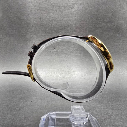 Citizen Reguno Solar Watch Women 22mm White Dial Gold Tone E031-K005396 Oval8