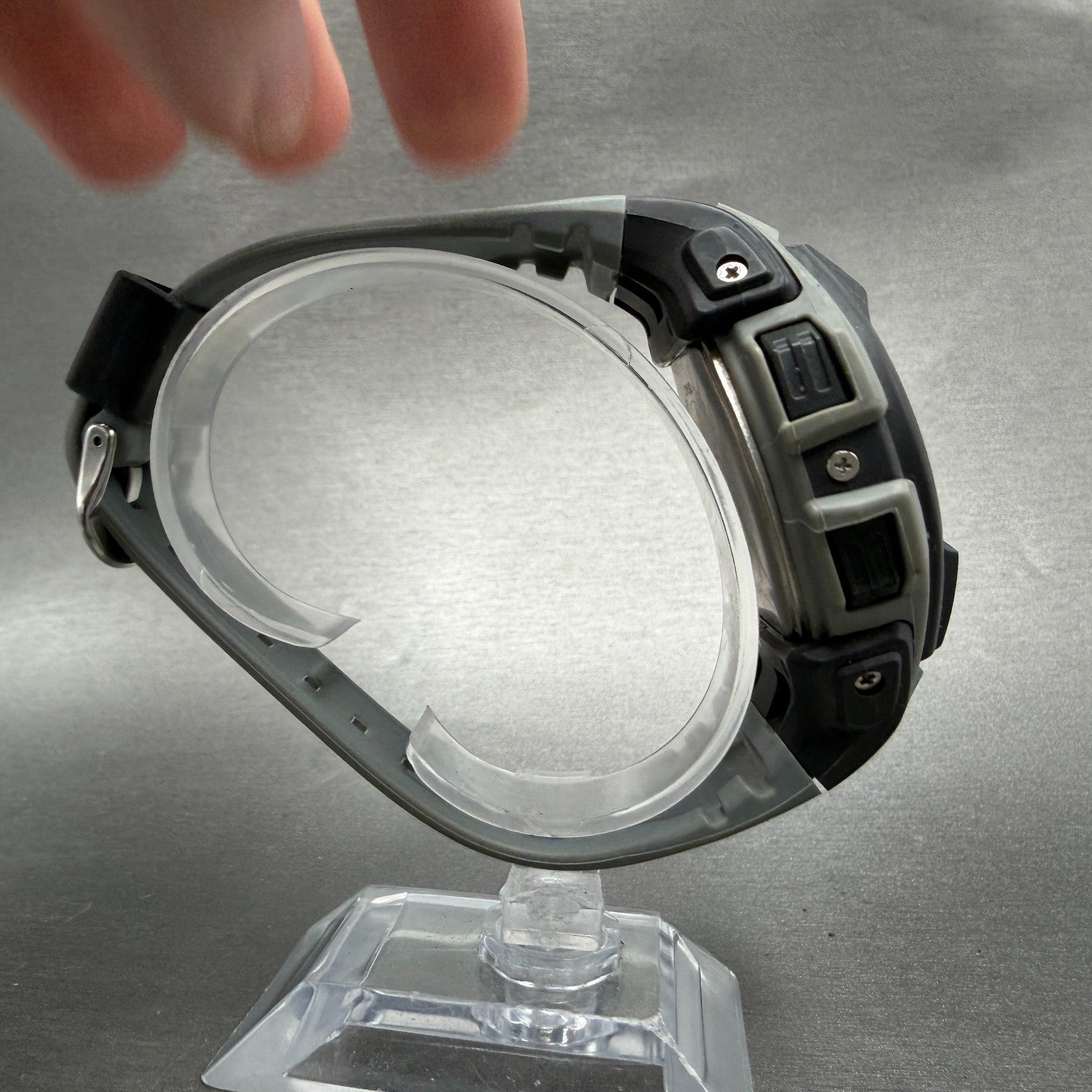 Casio G-Shock GT-2000 Watch Men 44mm Digital Gray & Black Tone Alarm NewBat8