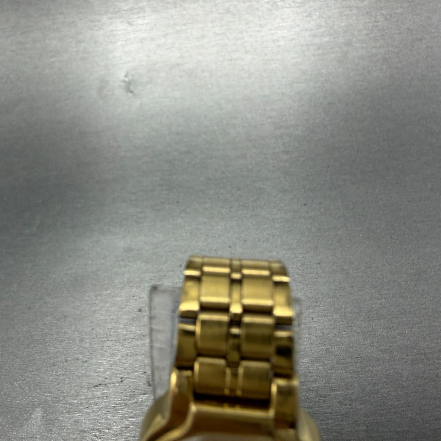 Seiko SX Watch Women 19mm Champagne Dial Gold Tone Round V401-0281 New Battery 44