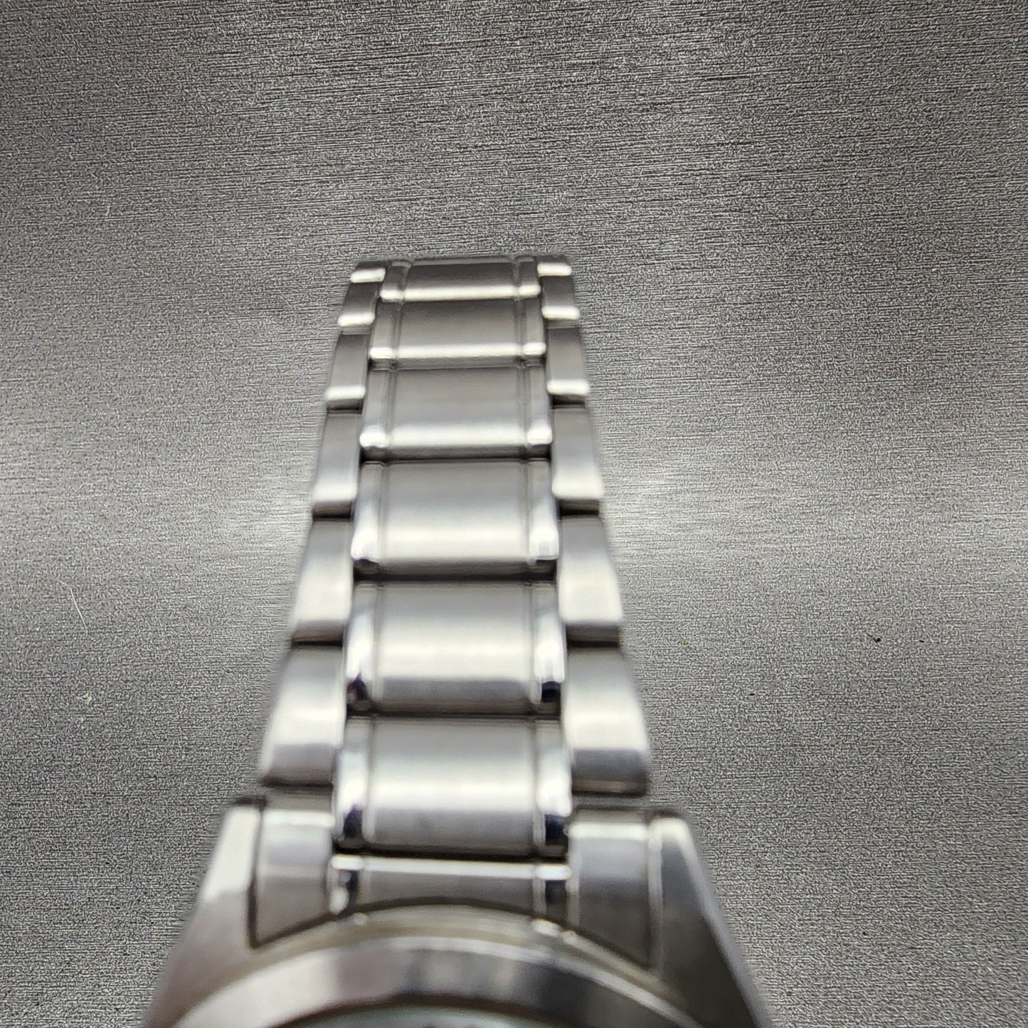 Orient Watch Men 35mm White Dial Silver Tone Daydate Round New Battery4