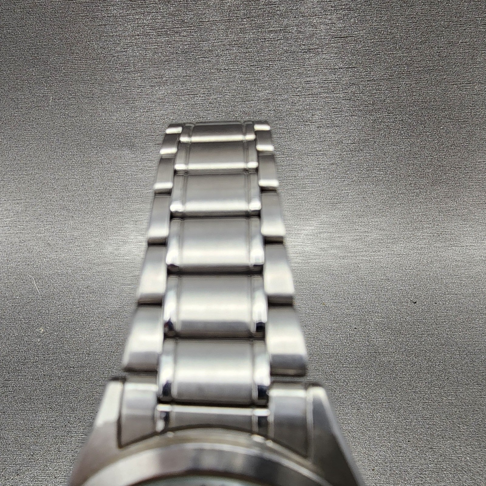 Orient Watch Men 35mm White Dial Silver Tone Daydate Round New Battery4
