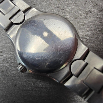 Citizen Eco-Drive Watch Women 25mm Gray Dial Silver Daydate E001-K17580 Works10