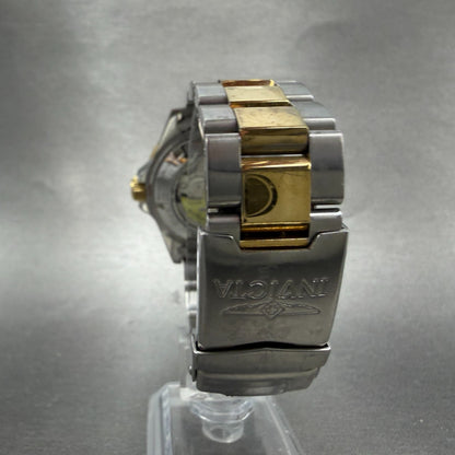Invicta Pro Diver Watch Men 40mm Blue Dial Two Tone Date Automatic 8928 Runs7