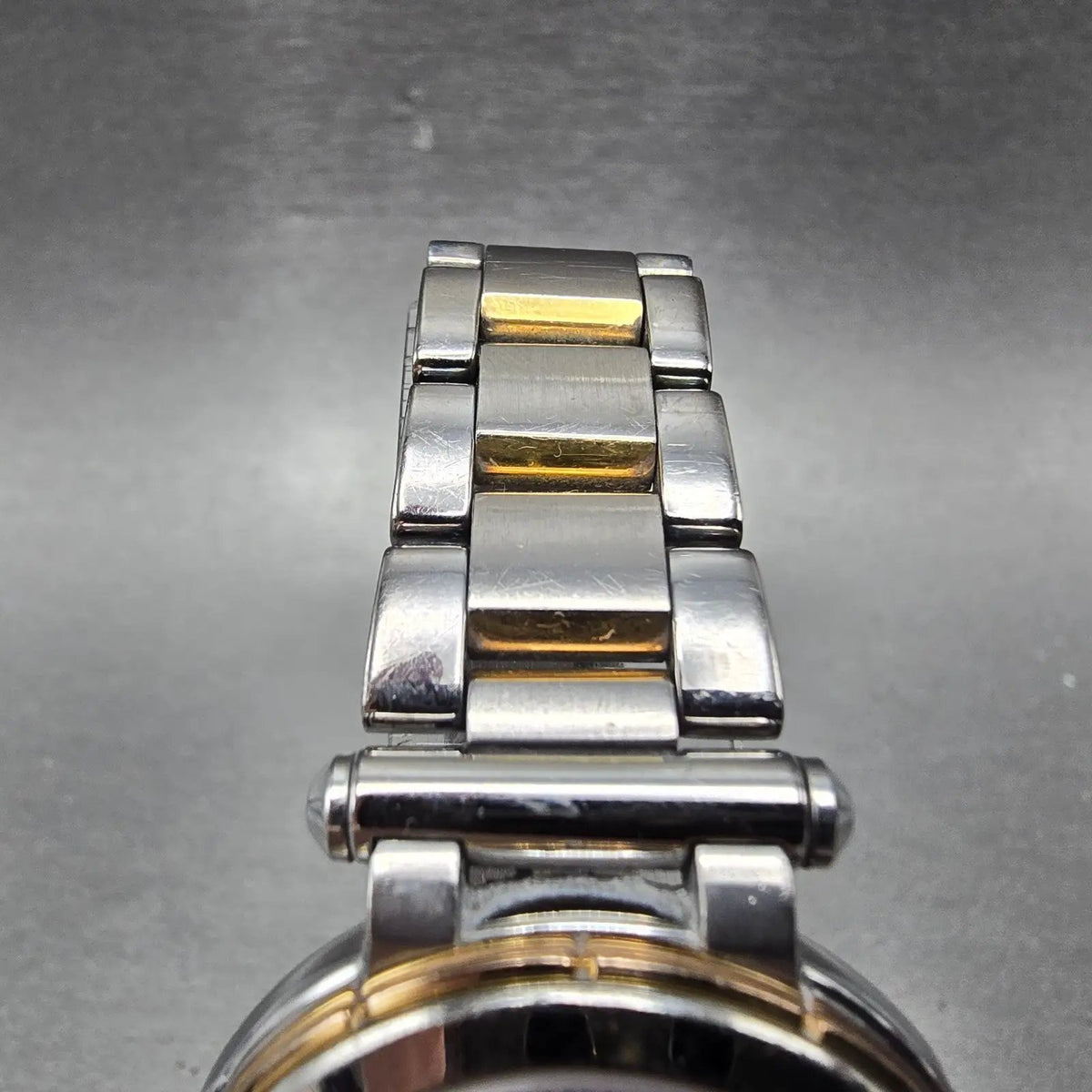 Citizen Eco-Drive Xc Watch Women 31mm Gray Dial Two Tone Date Atomic Round PARTS5