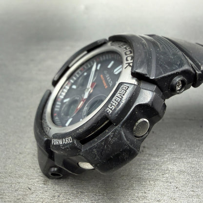 Casio G-Shock AWG-M100 Watch Men 49mm Gray Dial Black Tone Solar Works READ!!!2