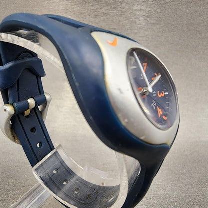 Nike Triax Watch Women 31mm Blue Dial Blue Tone Asymmetrical New Battery3
