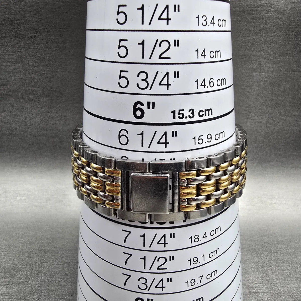 Seiko Tank Watch Men 26mm Gold Dial Two Tone Rectangle V701-5K99 New Battery VTG9