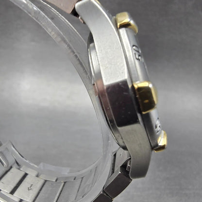 Wenger Swiss Military Dive Watch Women 30mm White Dial TwoTone Date 79052 NewBat3