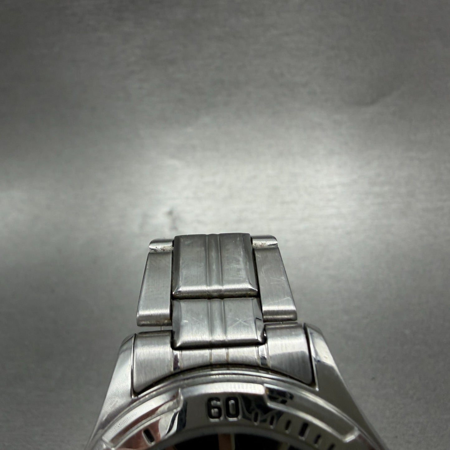Seiko Alba Watch Men 35mm Blue Dial Silver Tone Round V501-0FG0 New Battery4