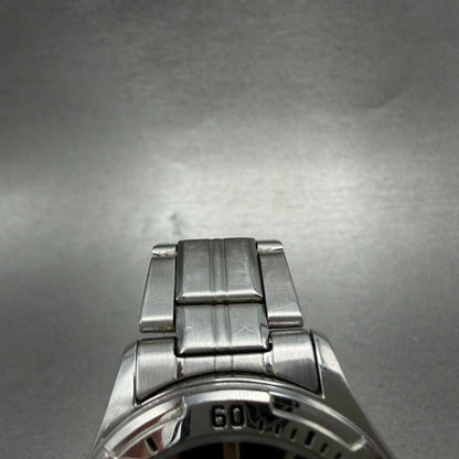 Seiko Alba Watch Men 35mm Blue Dial Silver Tone Round V501-0FG0 New Battery4
