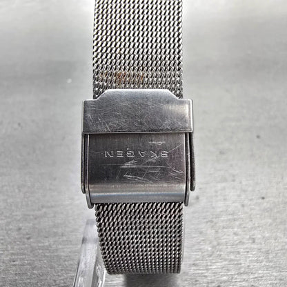 Skagen Freja Watch Women 26mm White Dial Two Tone Round 358SGSC New Battery7
