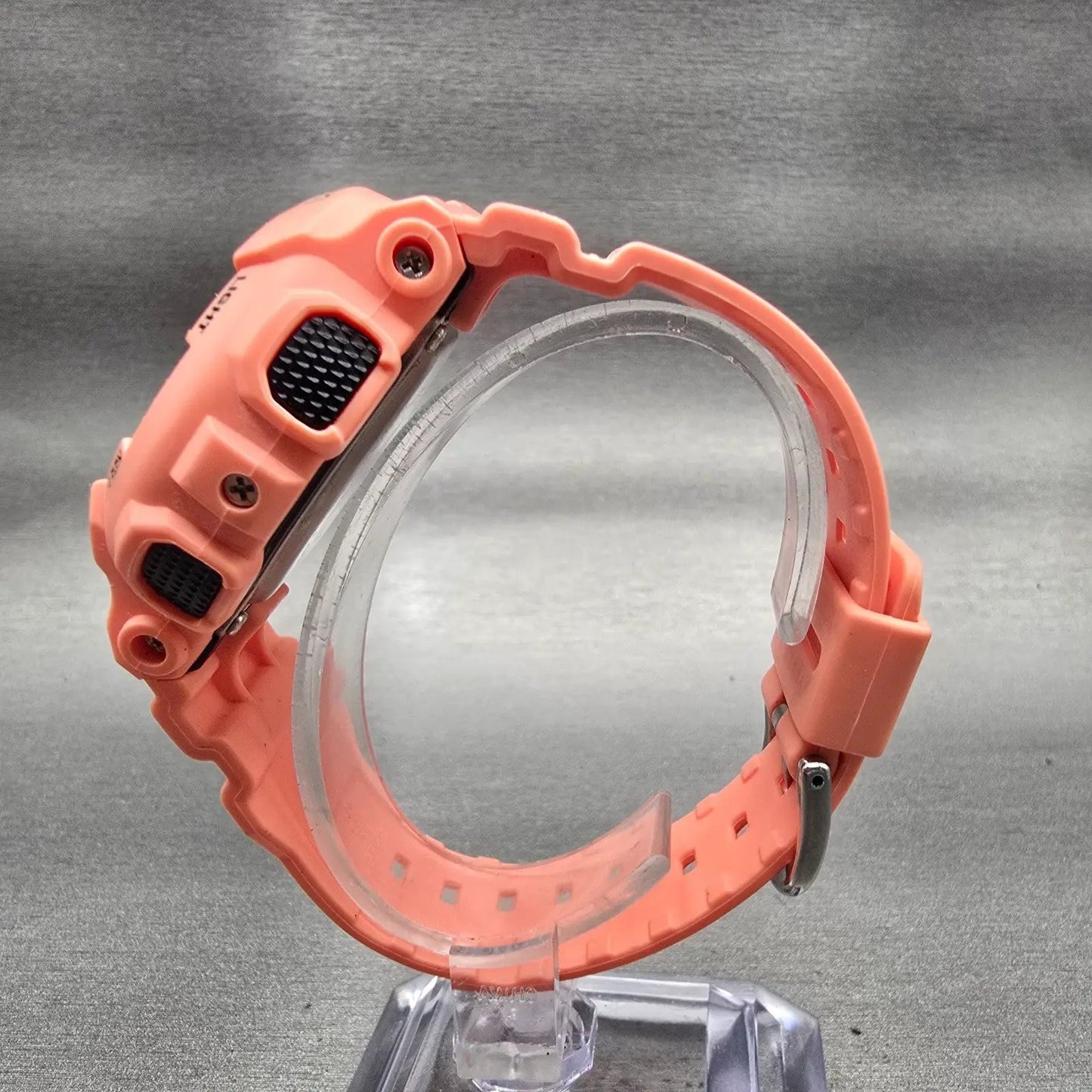 Casio Baby-G BA-111 Watch Women 42mm Pink Black Chronograph Alarm New Battery6