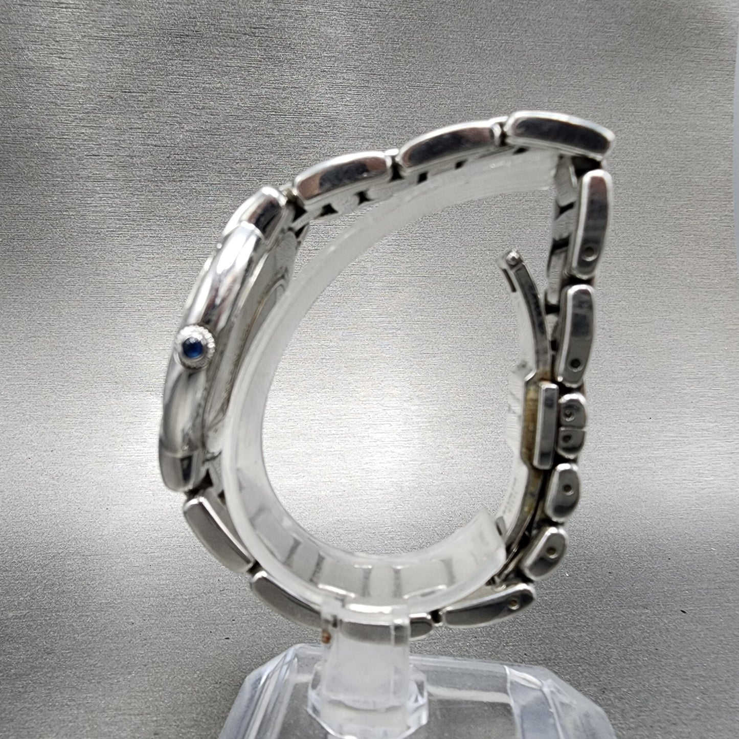 Raymond Weil Jasmine Watch Women 35mm White Dial Steel Diamond Bezel Date Works6