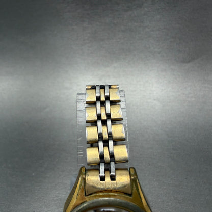 Seiko Automatic Watch Women 25mm Champagne Dial Gold Tone Date 2205-0691 PARTS5