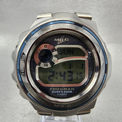 Casio GShock MRG1100 Frogman Watch Men 45mm Digital Titanium New Battery1