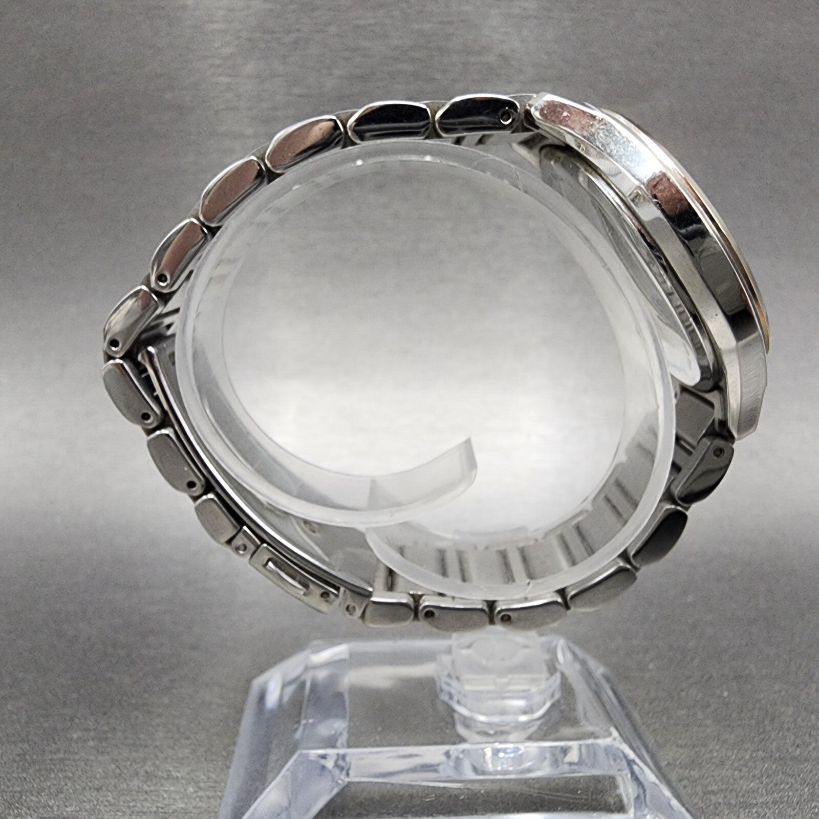 Citizen EcoDrive LTR Watch Women 36mm White Dial Two Tone Round Runs EM075653A8