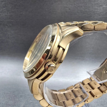 Michael Kors Jet Set Watch Women 38mm Gold Champagne Dial Gold MK5160 New Batt2