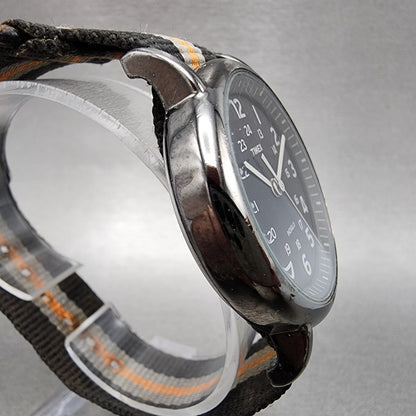 Timex Weekender Watch Men 38mm Black Dial Black Tone Indiglo New Battery4