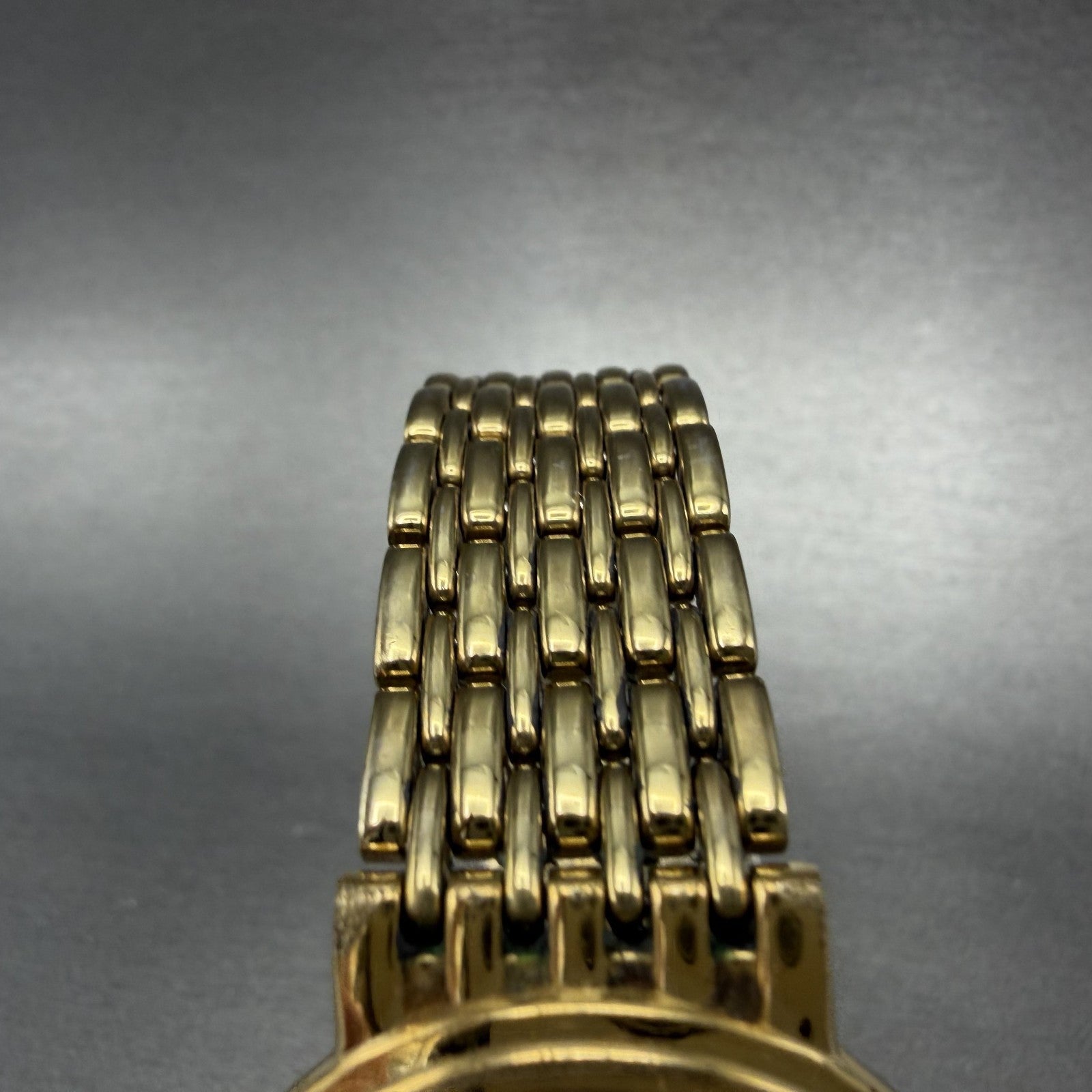 Seiko Watch Men 34mm White Dial Gold Tone Date Round V739-0A59 New Battery4
