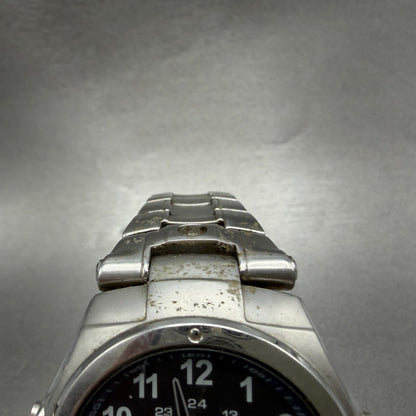 Seiko ALBA Roox Watch Men 46mm Blue Dial Steel Analog Digital P106-0AA0 New Batt4