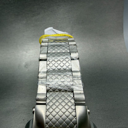 Invicta Subaqua Noma 3 Watch Men 50mm Gold Dial Silver Tone Round 16044 New Batt4