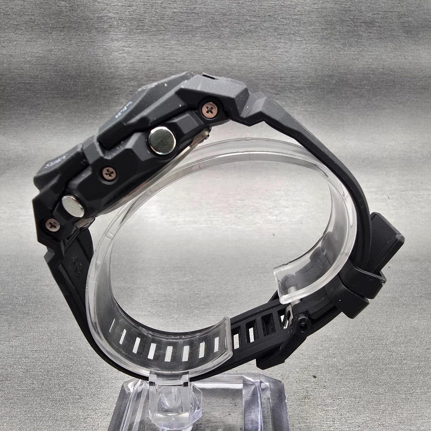 Casio G-Shock GBA-950 Watch Men 44mm Black White Chronograph Alarm New Battery6