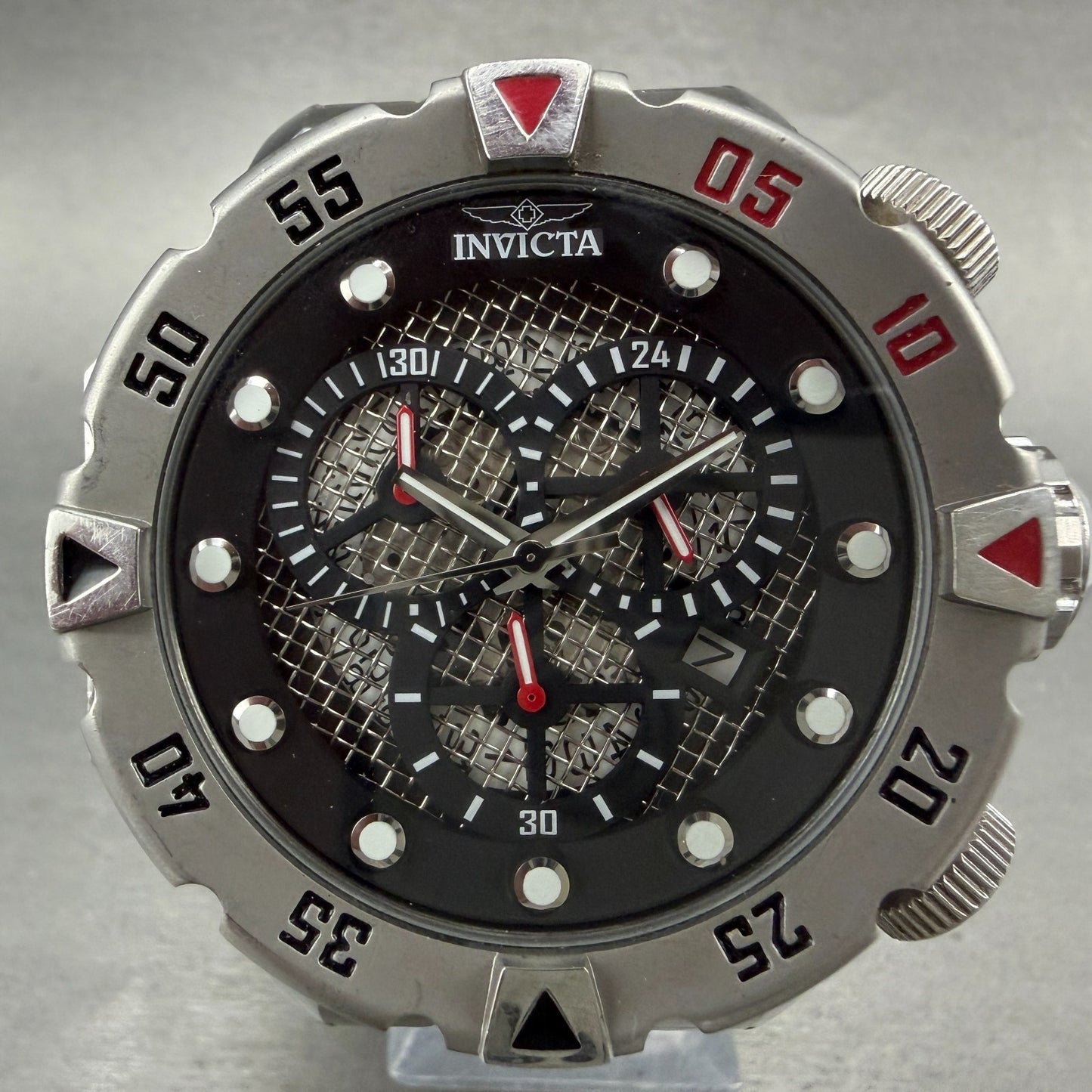 Invicta Force Chronograph Watch Men 51mm Skeleton Dial Steel Date 19180 New Bat1
