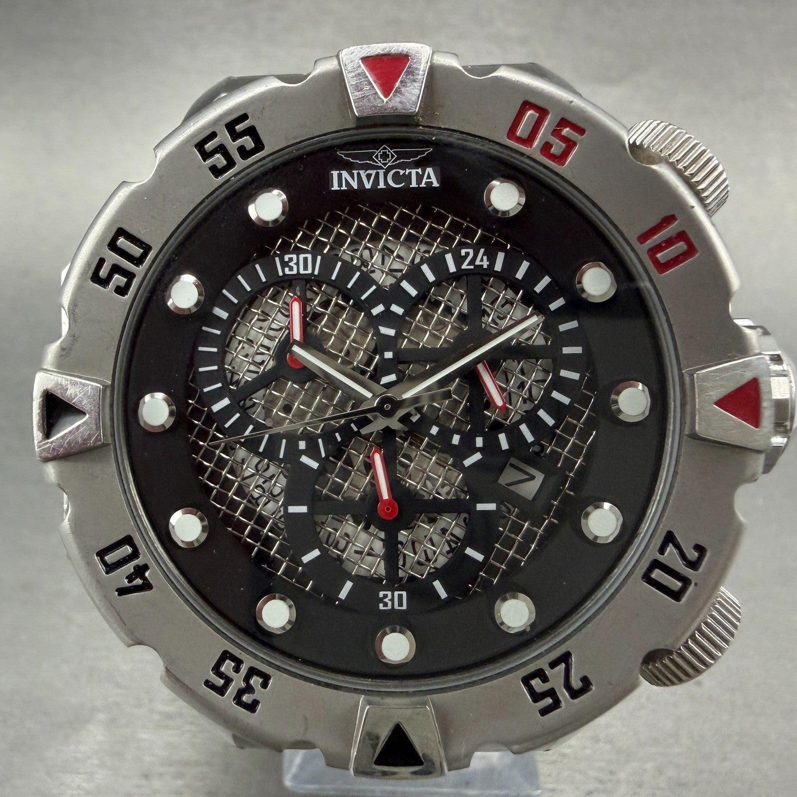 Invicta Force Chronograph Watch Men 51mm Skeleton Dial Steel Date 19180 New Bat1