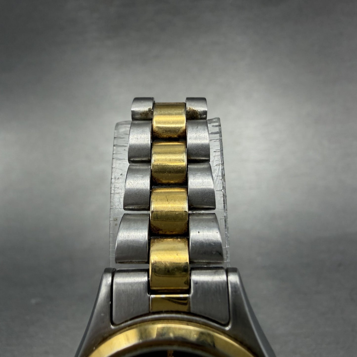Citizen CQ Watch Women 24mm Gray Dial Two Tone Daydate 6000-K04069 New BatteryAB4