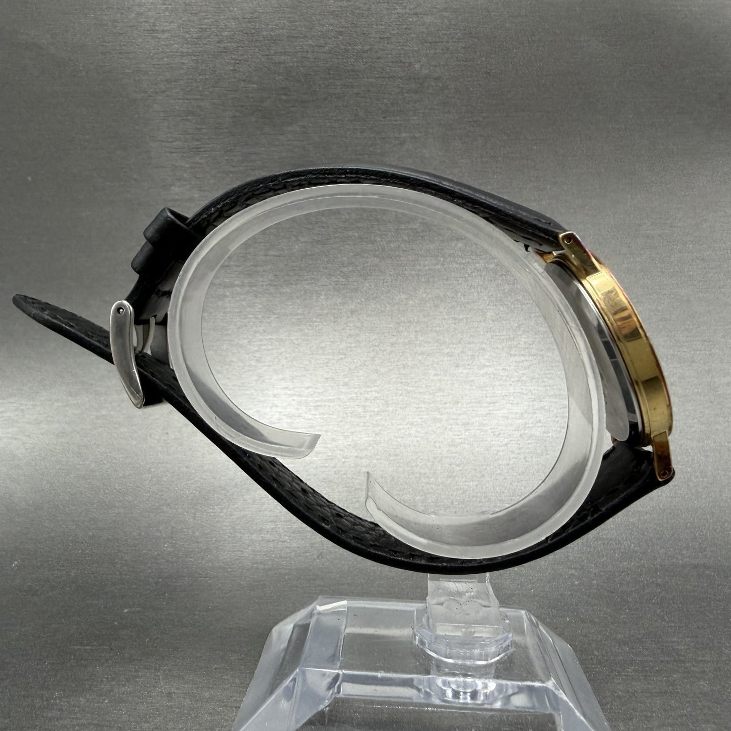 Seiko Watch Men 32mm Champagne Dial Gold Tone Round VTG 2C21-0120 New Battery8