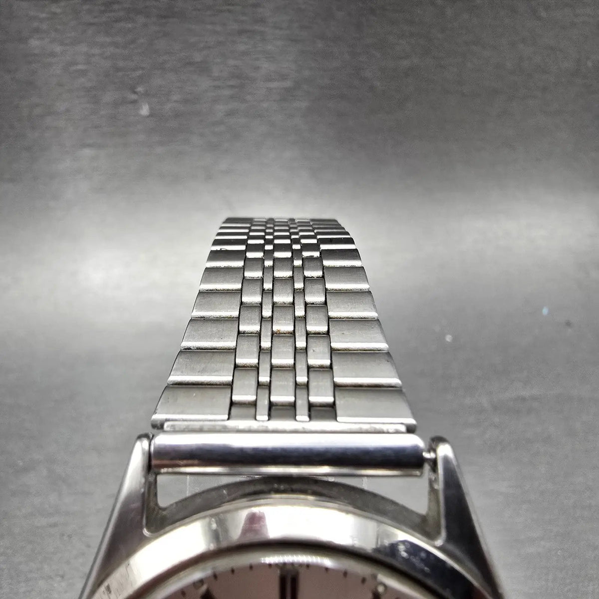 Citizen CQ Watch Men 35mm Silver Dial Silver Daydate Round 6100-S96389 PARTS5