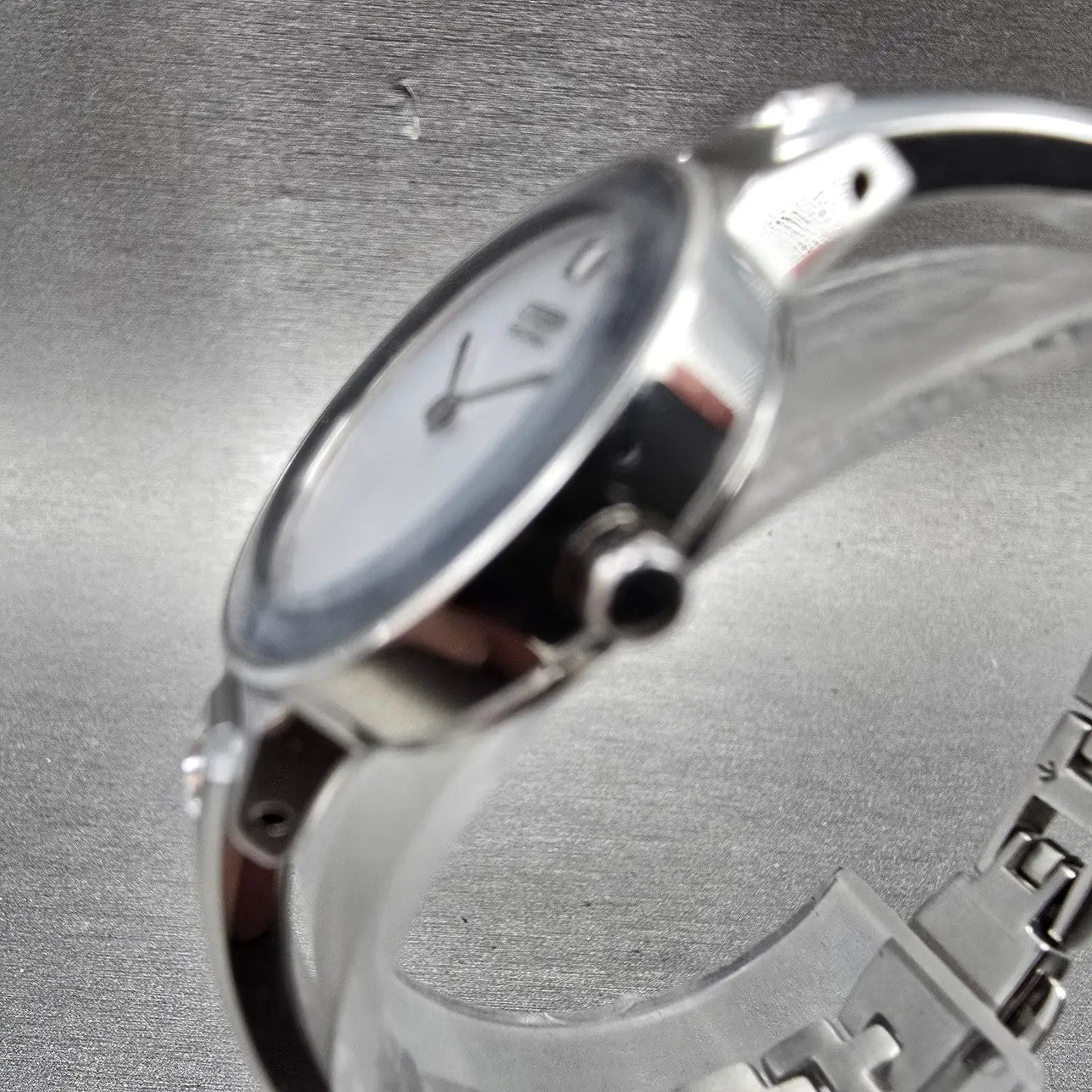 Citizen Eco-Drive Watch Women 23mm White Dial Silver Round B023-S089824 Runs2