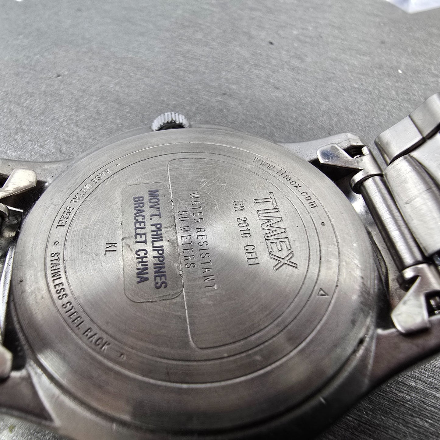 Timex Expedition Watch Men 39mm Blue Dial Silver Tone Date T46861 New Battery9