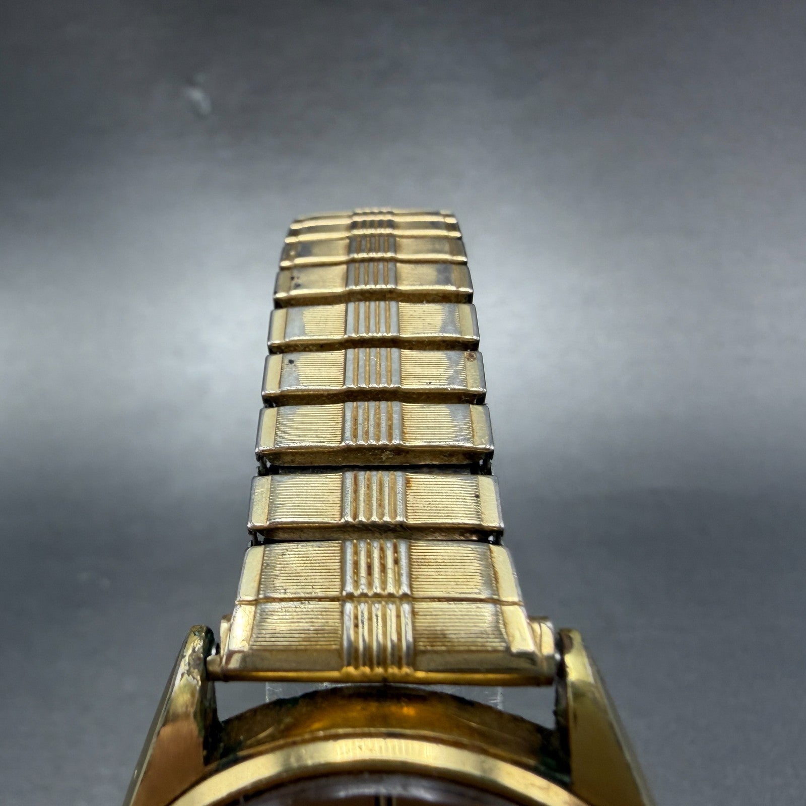 Seiko SQ Watch Men 35mm Gold Dial Gold Tone Daydate Round 8223-8019 New Battery4