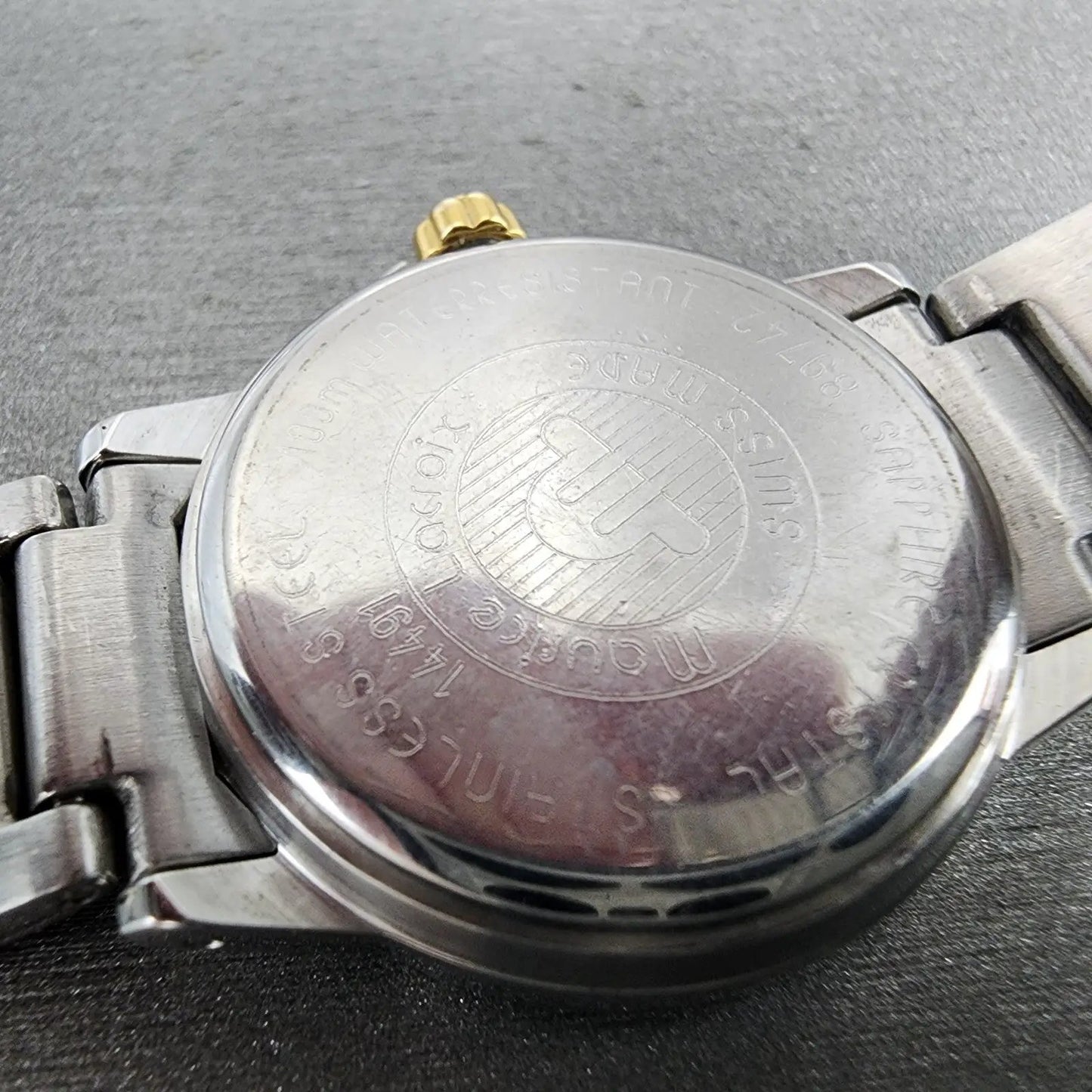 Maurice Lacroix Miros Watch Women 24mm Silver Dial Two Tone Date Round New Batt9