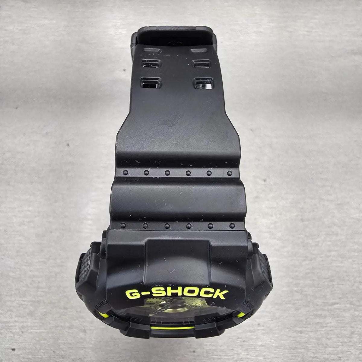 Casio G-Shock GA-140DC Watch Men 51mm Yellow Dial Black Chrono Alarm New Battery4