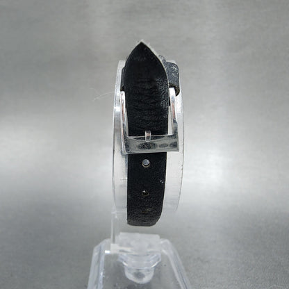 Seiko Matic Lady Tank Watch Women 20mm Blue Dial Steel Date 25173211 PARTS8