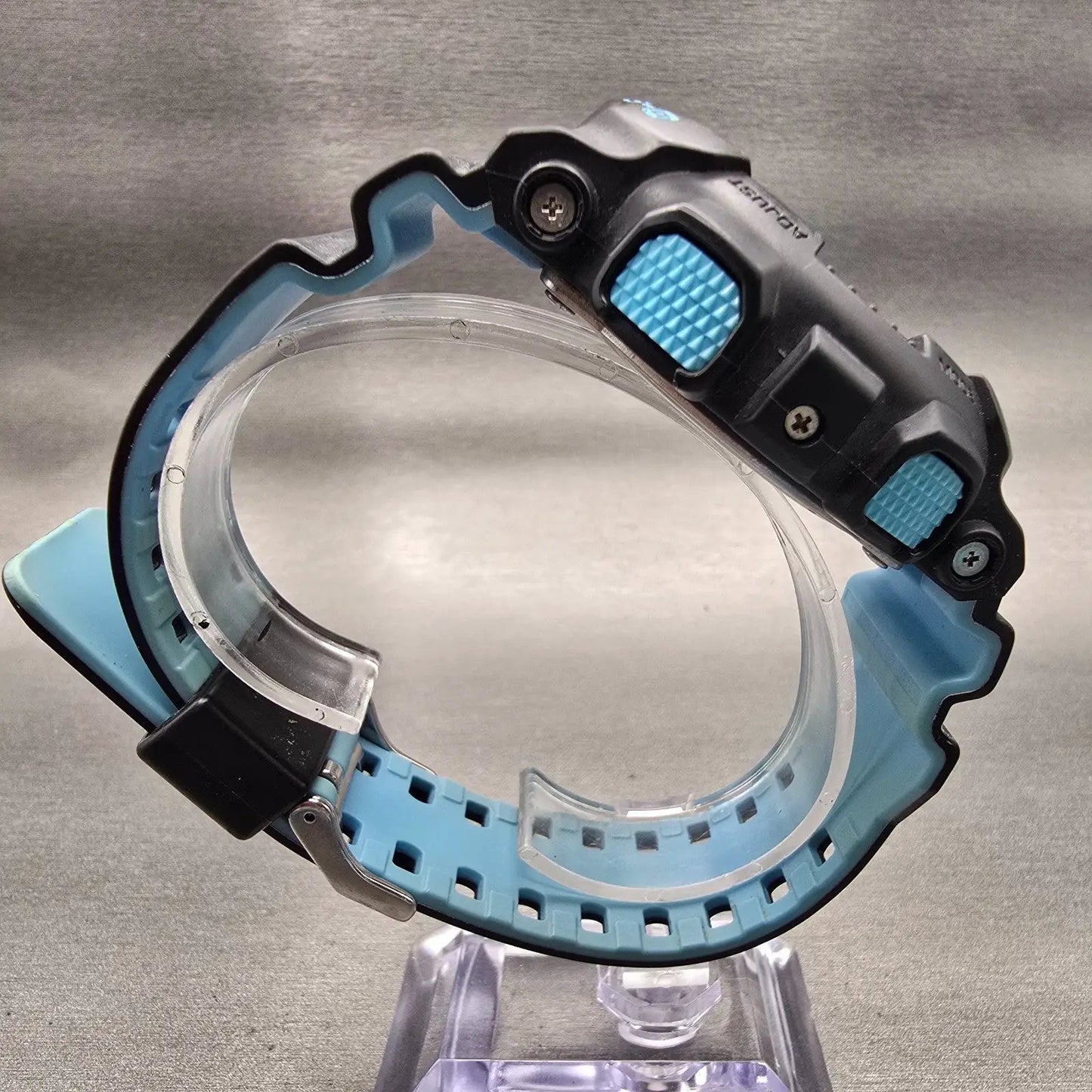 Casio G-Shock GA-110LN Watch Men 50mm Black Blue Chronograph Alarm New Battery8