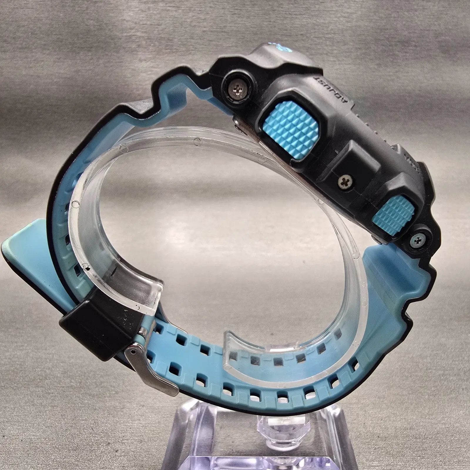 Casio G-Shock GA-110LN Watch Men 50mm Black Blue Chronograph Alarm New Battery8