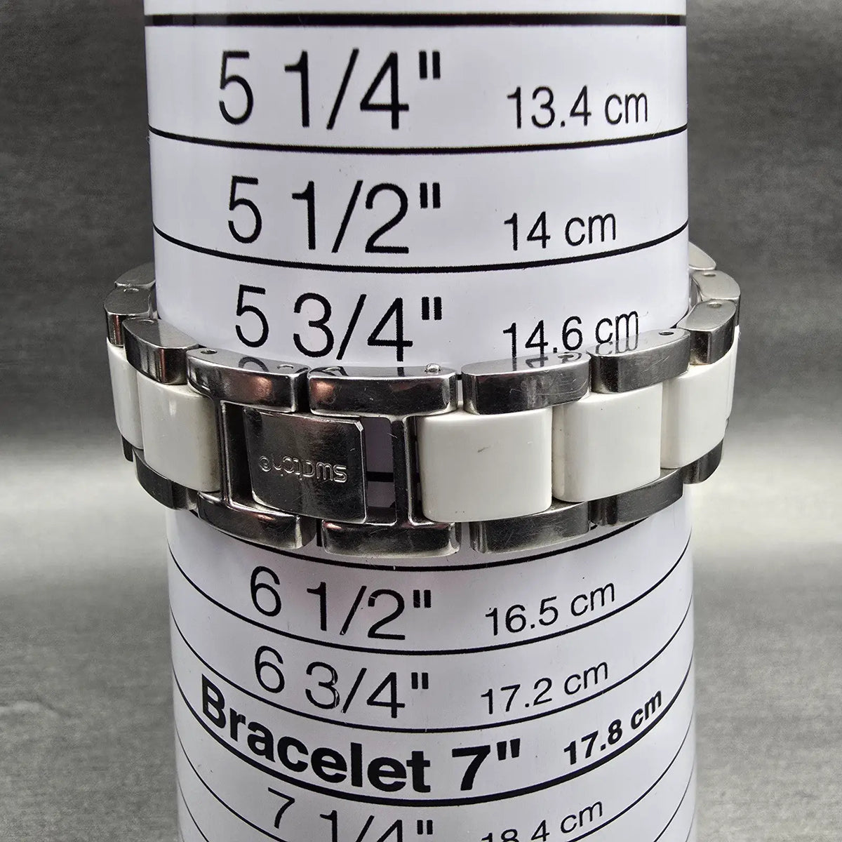 Swatch Tresor Blanc Watch Women 33mm White Dial Silver Tone YLS141GC New Battery9