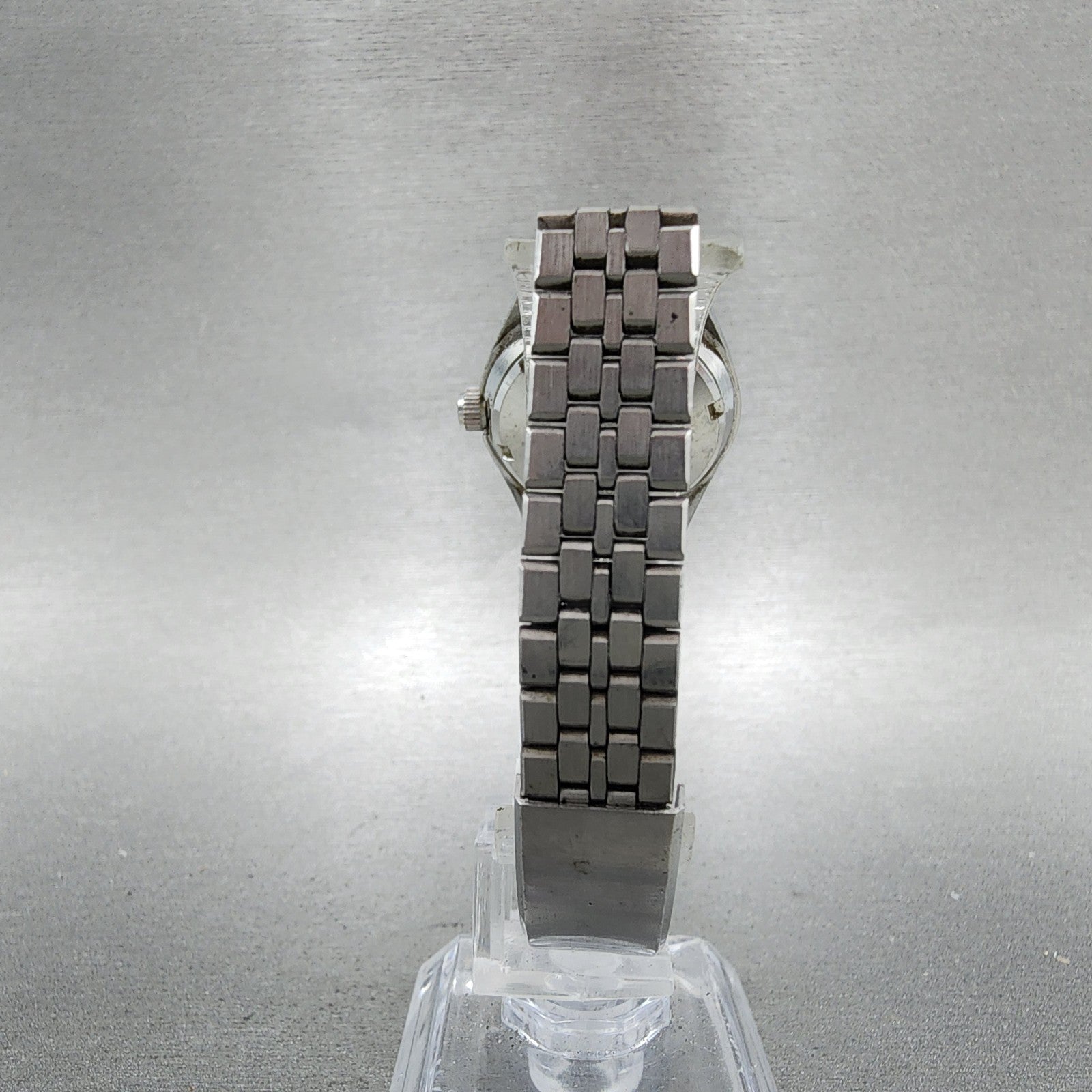 Seiko Automatic Watch Women 26mm Pink Dial Silver Tone Daydate 27060340 PARTS8